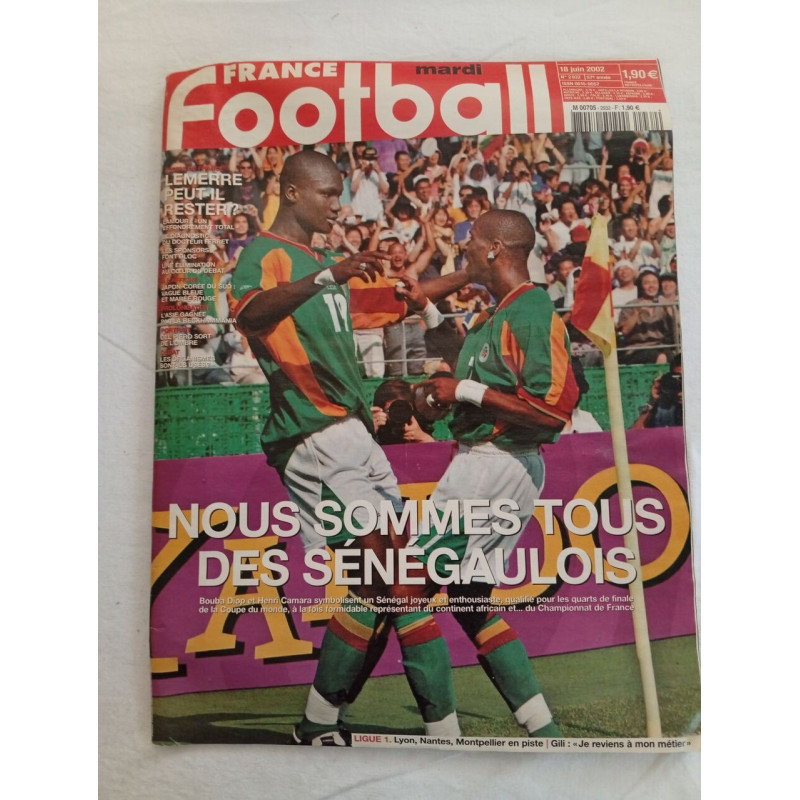 France Football N.2932 - juin 2002