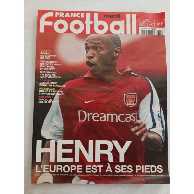 France Football N.2845 - octobre 2000