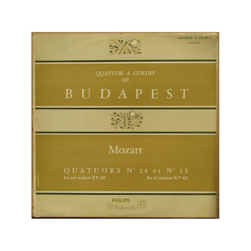 Quatuors N° 14 Et N° 15