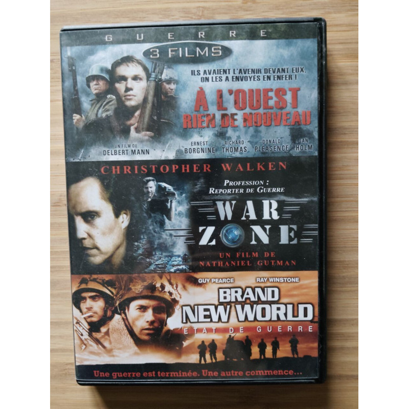 Dvd - Guerre nº2 Coffret 3 films -À l'Ouest rien de nouveau War...