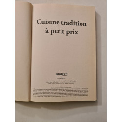 Cuisine tradition à petit prix