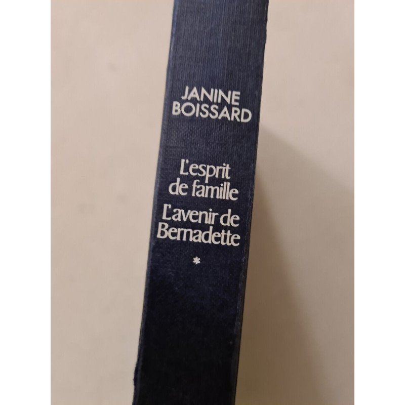 L'esprit de famille L'avenir de Bernadette