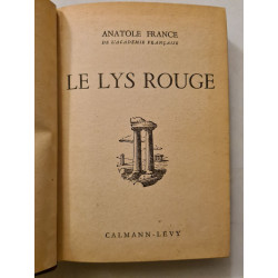 Le lys rouge