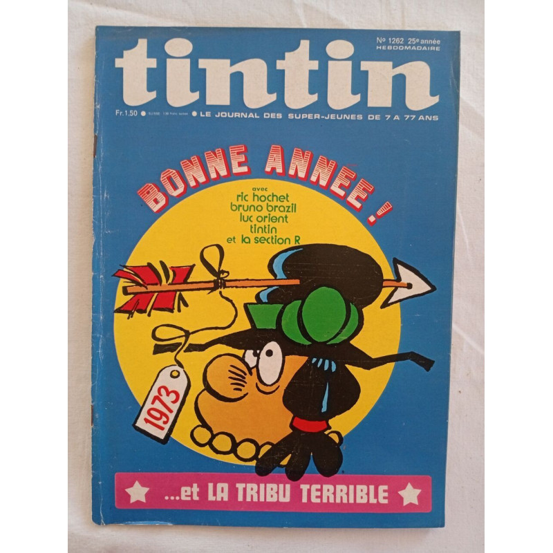 Tintin / n°1262 / 4 janvier 1973