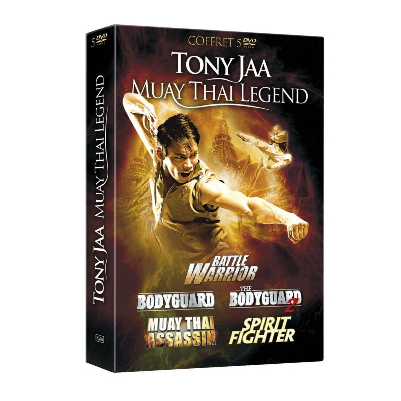 Tony Jaa - Muay Thai Legend - Coffret 5 DVD - Neuf sous blister
