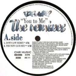 You To Me - The Remixes