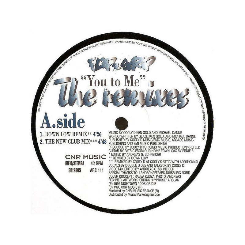 You To Me - The Remixes