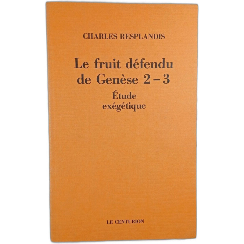 Le fruit défendu de Genèse 2-3 (1977)