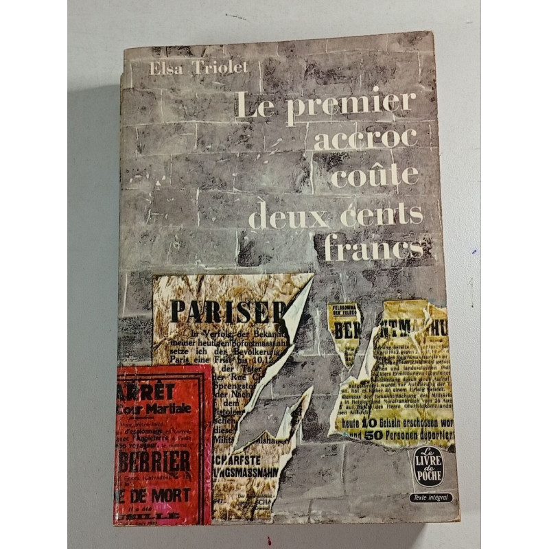 Le premier accroc coûte deux cents francs