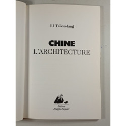 Chine l'architecture