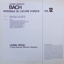 Integrale De L'Œuvre D'Orgue Vol. 12