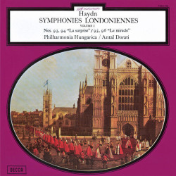 Symphonies Londoniennes Volume 1 Nos. 93 94 "La Surprise" / 95 96...