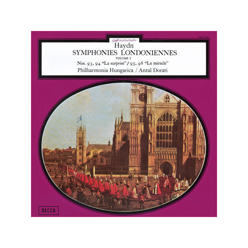 Symphonies Londoniennes Volume 1 Nos. 93 94 "La Surprise" / 95 96...
