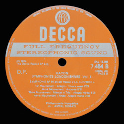 Symphonies Londoniennes Volume 1 Nos. 93 94 "La Surprise" / 95 96...