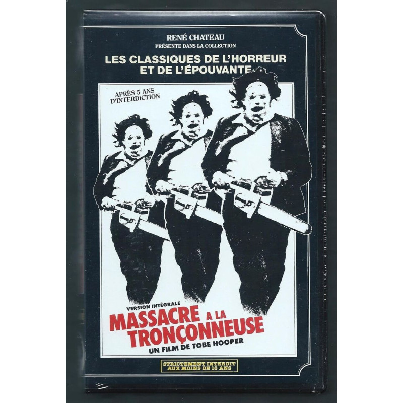 VHS - Massacre à la Tronçonneuse (NEUF SOUS BLISTER) RARE