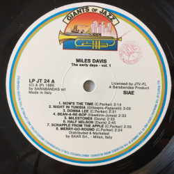 The Early Days - Vol. 1