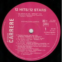 12 - Stars - 12 Hits Originaux