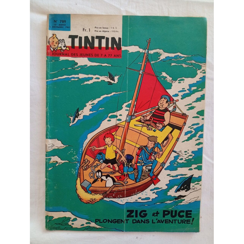 Tintin / N° 789 / 5 Décembre 1963