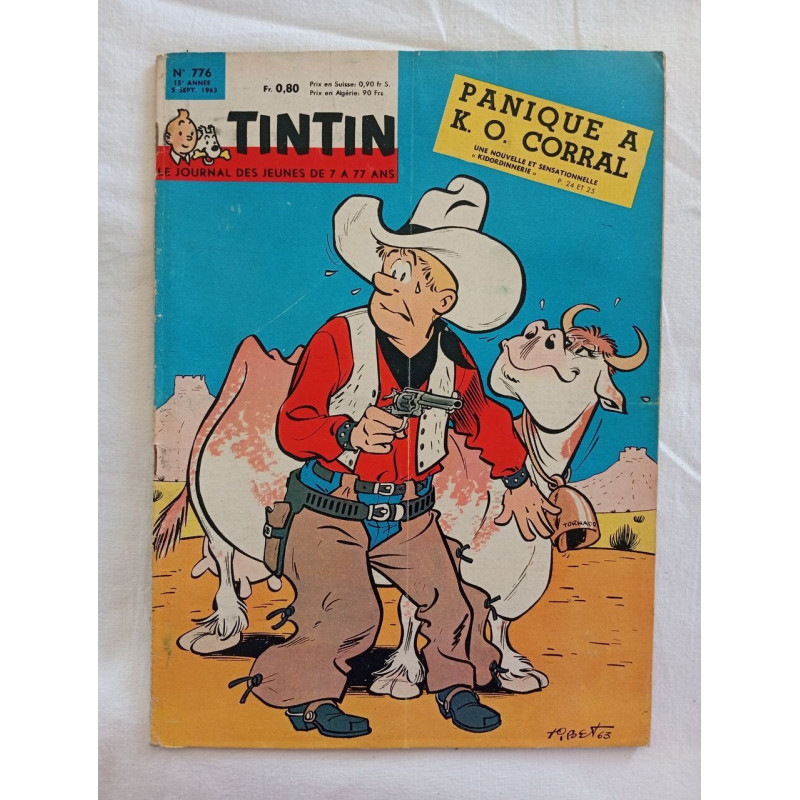 Tintin / N° 776 / 5 Septembre 1963