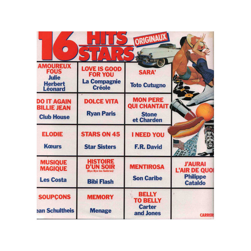 16 Hits 16 Stars Originaux