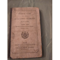 Premier guide de la langue allemande