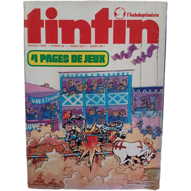 Tintin l'hebdomadiste N.96