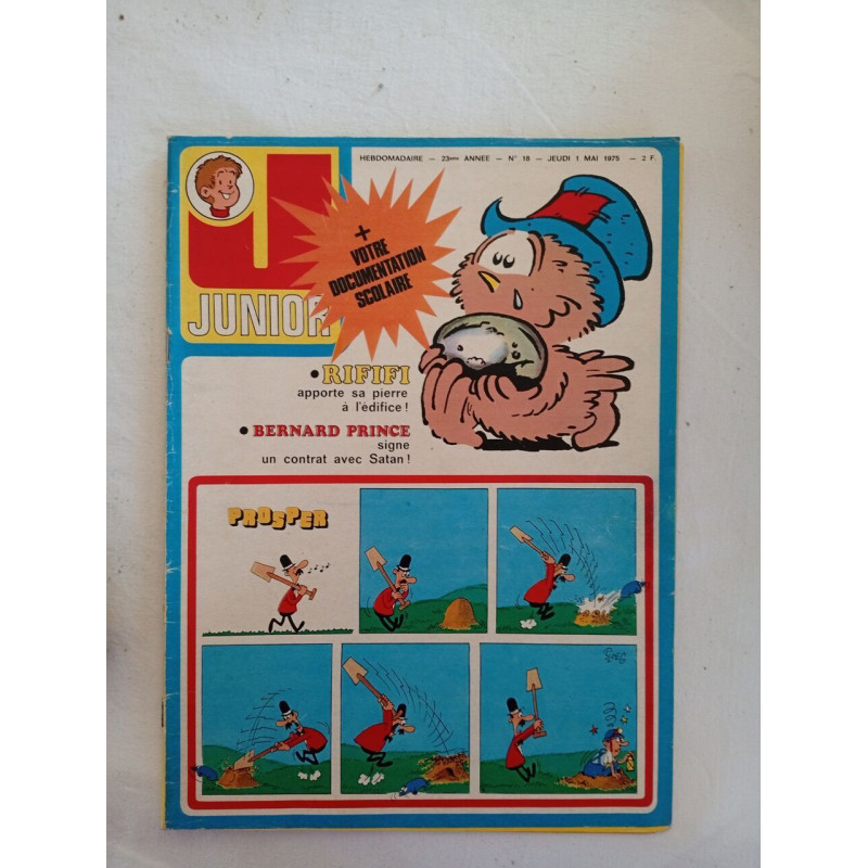 Junior / N° 18 / 1er Mai 1975