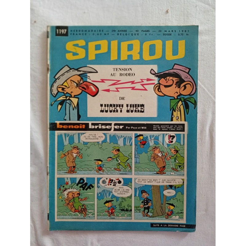 Spirou / N°1197 / 23 mars 1961
