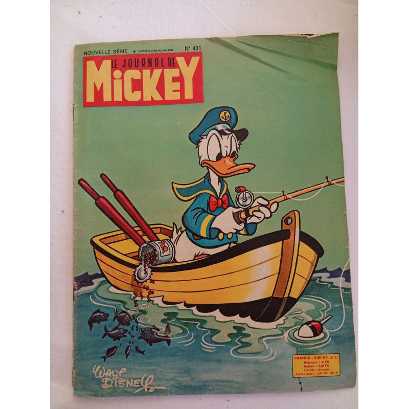 Le Journal de Mickey / N° 431 / août 1960