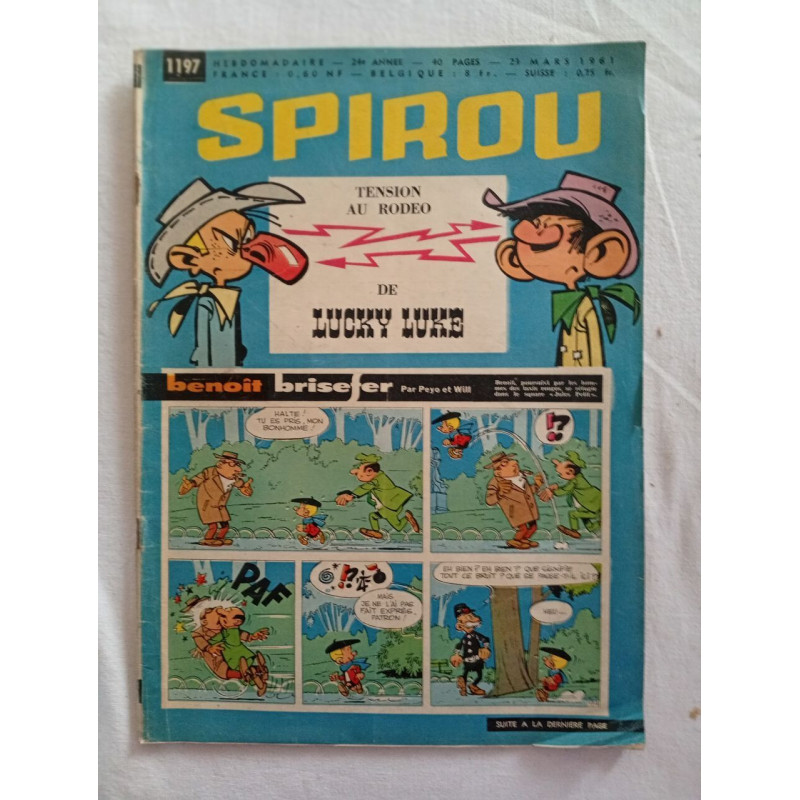 Spirou / N°1197 / 23 mars 1961