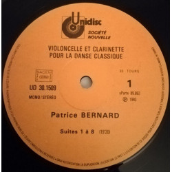 Violoncelle Et Clarinette Pour La Danse Classique