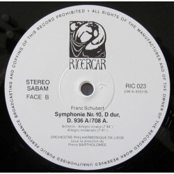 Symphonie Nr. 10 D Dur
