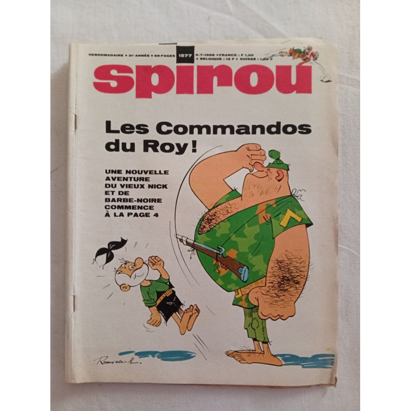 Spirou / N° 1577 / 4 juillet 1968