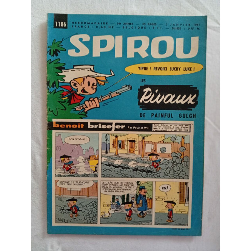 Spirou /N° 1186 / 5 janvier 1961