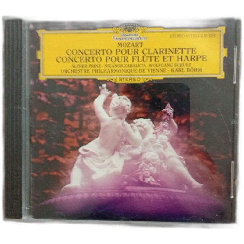 Concerto pour clarinette concerto pour flûte et harpe