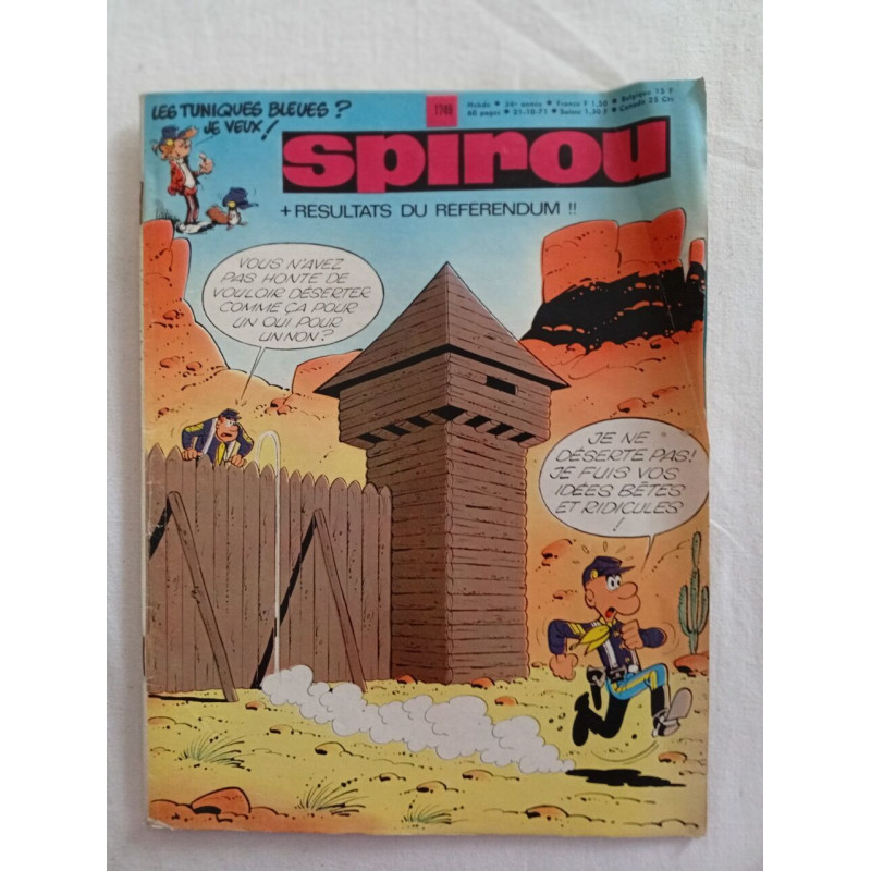 Spirou / N°1749 / 21 octobre 1971