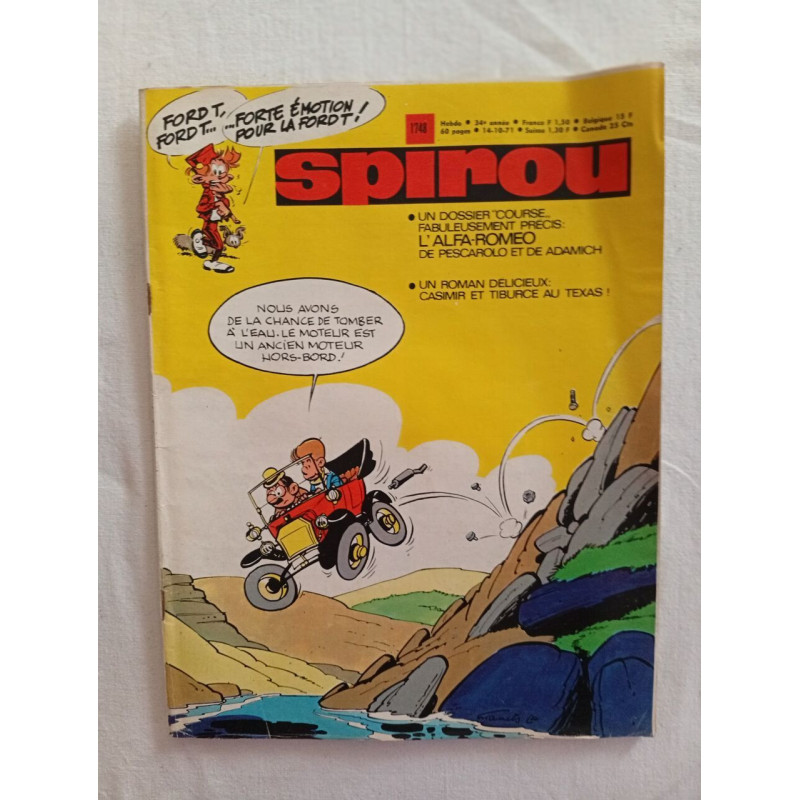 Spirou / N°1748 / 14 octobre 1971