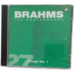 Brahms: The Masterworks 27 Songs Vol. 1