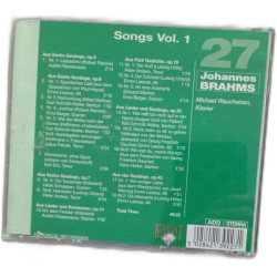 Brahms: The Masterworks 27 Songs Vol. 1