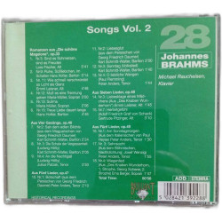 Brahms: The Masterworks 28 Songs Vol. 2