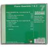 Piano Quartets 1 et 3