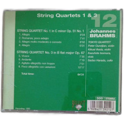 String Quartets 1 et 3