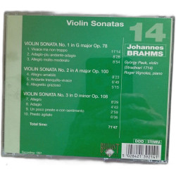 Brahms: The Masterworks - 14 Violin Sonatas