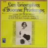 Les Triomphes D'Yvonne Printemps. Extraits : Les Trois Valses -...