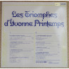 Les Triomphes D'Yvonne Printemps. Extraits : Les Trois Valses -...