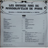 Les Grands Airs Du Mandolin' Club De Paris