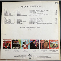 Célèbres Chœurs D'Opéra Vol 3