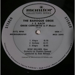 The Baroque Oboe