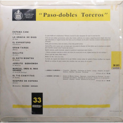 Paso-Dobles Toreros