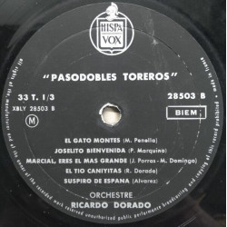 Paso-Dobles Toreros